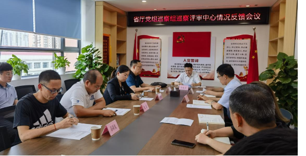 中共广东省自然资源厅党组巡察组向广东省矿产资源储量评审中心反馈巡察情况