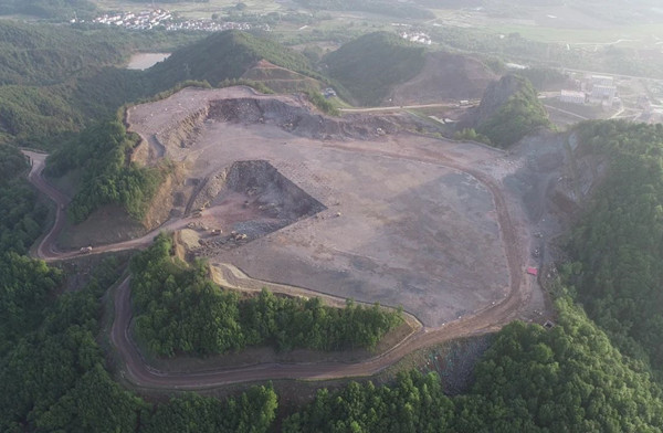 霸王山矿山鸟瞰