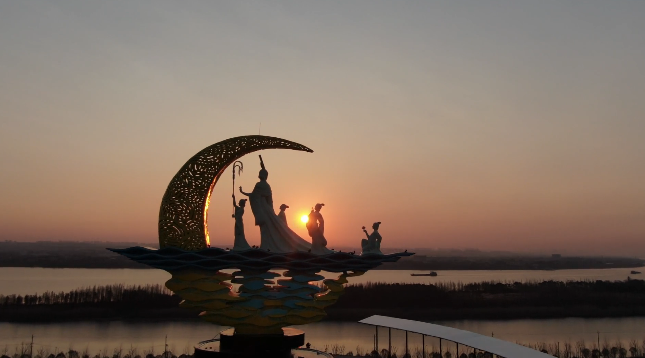 湘江女神雕塑 湘江女神雕塑