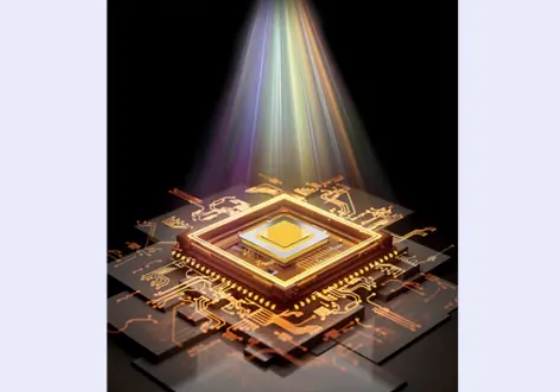 光电芯片概念图